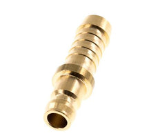 Messing DN 6 Tempereerkoppeling Insteeknippel 9 mm Slangpilaar [5 Stuks]
