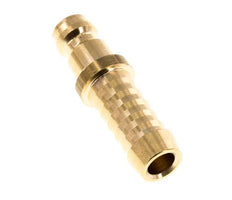 Messing DN 6 Tempereerkoppeling Insteeknippel 9 mm Slangpilaar [5 Stuks]
