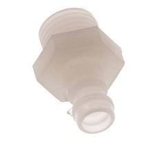 PVDF DN 5 Koppeling Insteeknippel G 1/4 inch Buitendraad