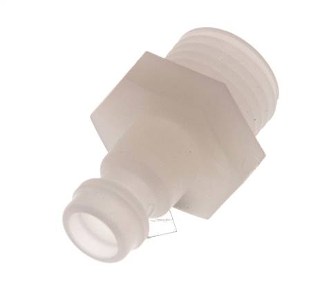 PVDF DN 5 Koppeling Insteeknippel G 1/4 inch Buitendraad