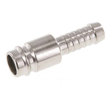 Gehard staal DN 10 Luchtkoppeling Insteeknippel 9 mm Slangpilaar [2 Stuks]