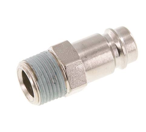 Gehard staal DN 10 Luchtkoppeling Insteeknippel R 3/8 inch Buitendraad