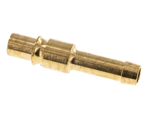 Messing DN 12 Luchtkoppeling Insteeknippel 13 mm Slangpilaar