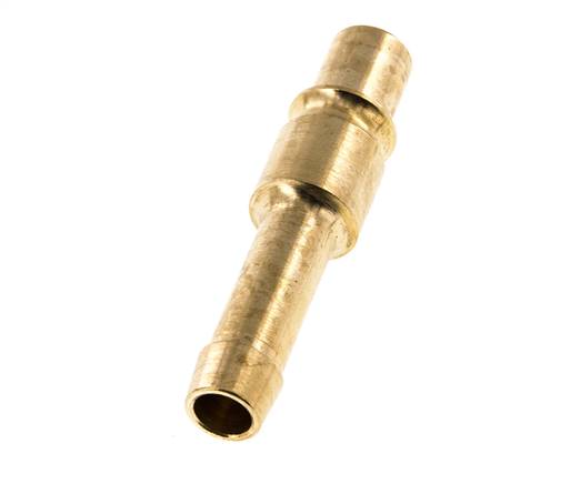 Messing DN 12 Luchtkoppeling Insteeknippel 13 mm Slangpilaar
