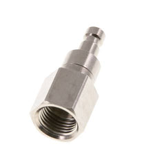 Vernikkeld Messing DN 2.7 (Micro) Luchtkoppeling Insteeknippel G 1/8 inch Binnendraad Double Shut-Off