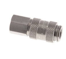 RVS DN 2.7 (Micro) Luchtkoppeling Snelkoppeling M5 Binnendraad