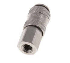 RVS DN 2.7 (Micro) Luchtkoppeling Snelkoppeling M5 Binnendraad