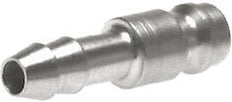 RVS 316L DN 5 Luchtkoppeling Insteeknippel 4 mm Slangpilaar Double Shut-Off