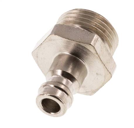 Gehard staal DN 5 Luchtkoppeling Insteeknippel G 3/8 inch Buitendraad