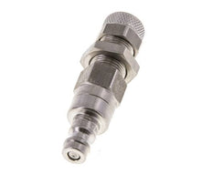 RVS DN 5 Luchtkoppeling Insteeknippel 6x8 mm Push-On Schotkoppeling Double Shut-Off