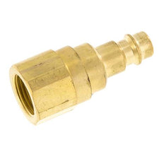 Messing DN 7.2 (Euro) Luchtkoppeling Insteeknippel G 3/8 inch Binnendraad met Terugslagklep