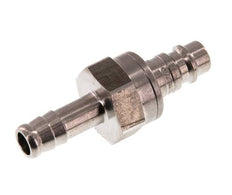 RVS DN 7.2 (Euro) Luchtkoppeling Insteeknippel 9 mm Slangpilaar Double Shut-Off