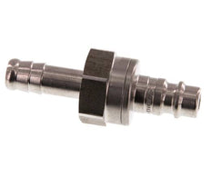 RVS DN 7.2 (Euro) Luchtkoppeling Insteeknippel 9 mm Slangpilaar Double Shut-Off