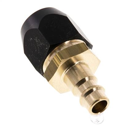 Messing DN 7.2 (Euro) Luchtkoppeling Insteeknippel 10x16 mm Push-On