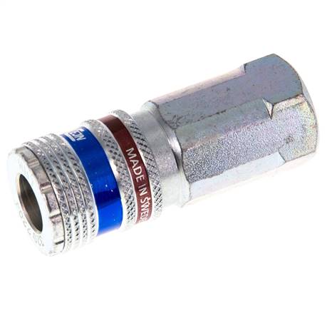 Staal/Messing DN 7.6 (7.2 Euro) Safety Luchtkoppeling Snelkoppeling G 3/8 inch Binnendraad