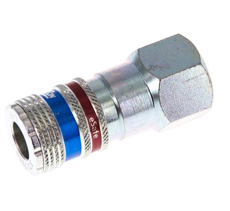 Staal/Messing DN 7.6 (7.2 Euro) Safety Luchtkoppeling Snelkoppeling G 1/2 inch Binnendraad