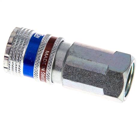 Staal/Messing DN 7.6 (7.2 Euro) Safety Luchtkoppeling Snelkoppeling G 3/8 inch Binnendraad