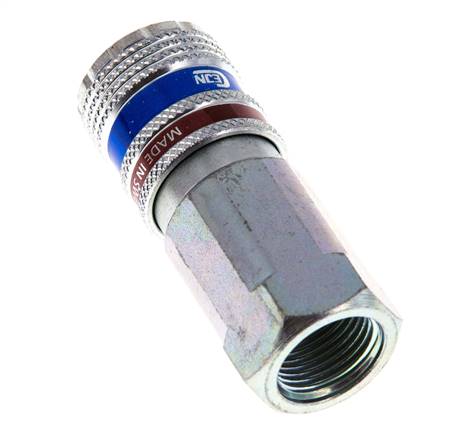 Staal/Messing DN 7.6 (7.2 Euro) Safety Luchtkoppeling Snelkoppeling G 3/8 inch Binnendraad