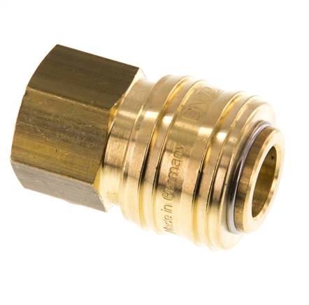 Messing DN 7.2 (Euro) Luchtkoppeling Snelkoppeling G 1/4 inch Binnendraad