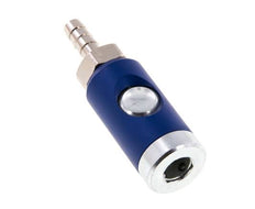 Gehard staal DN 7.4 Safety Luchtkoppeling Snelkoppeling met Drukknop 8 mm Slangpilaar