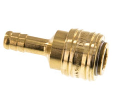 Messing DN 7.2 (Euro) Luchtkoppeling Snelkoppeling 9 mm Slangpilaar Double Shut-Off