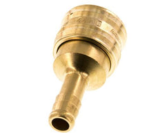 Messing DN 7.2 (Euro) Luchtkoppeling Snelkoppeling 9 mm Slangpilaar Double Shut-Off