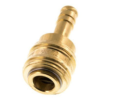 Messing DN 7.2 (Euro) Luchtkoppeling Snelkoppeling 9 mm Slangpilaar Double Shut-Off
