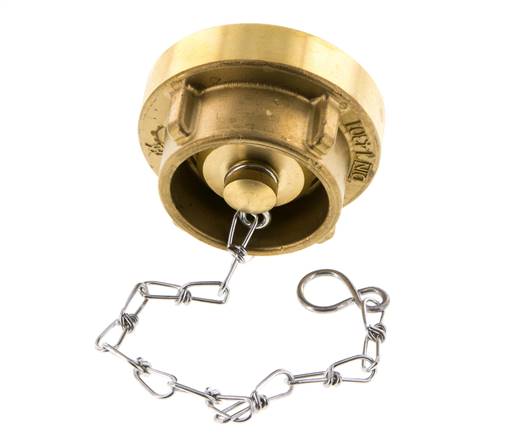 25-D (31 mm) Messing Blindkap voor Storz-koppeling