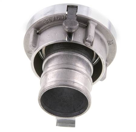 52-C (66 mm) Gesmeed Aluminium Storz-koppeling 52 mm Slangpilaar Draaibaar met Vergrendeling