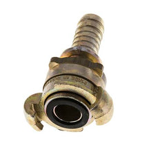 Gietijzer DN 15 DIN 3238 Compressor Klauwkoppeling met 19 mm Slangpilaar Veiligheidskraag