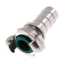 RVS DN 20 DIN 3489 Compressor Klauwkoppeling met 25 mm Slangpilaar