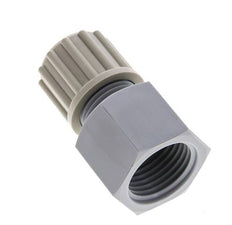 12x10mm & G1/2'' PA Rechte Knelfitting Binnendraad 10bar
