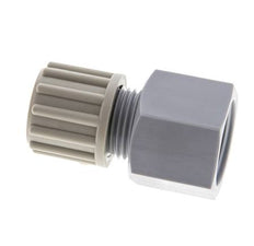 12x10mm & G1/2'' PA Rechte Knelfitting Binnendraad 10bar