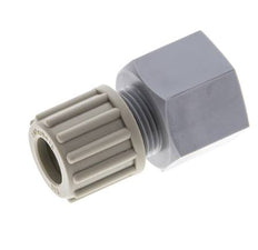 12x10mm & G1/2'' PA Rechte Knelfitting Binnendraad 10bar