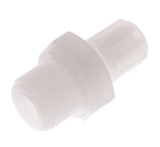 6x4mm & G3/8'' PVDF Rechte Knelfitting Buitendraad 10bar