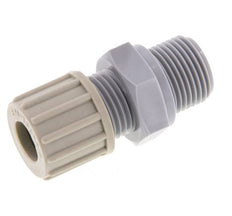 10x8mm & G3/8'' PA Rechte Knelfitting Buitendraad 10bar