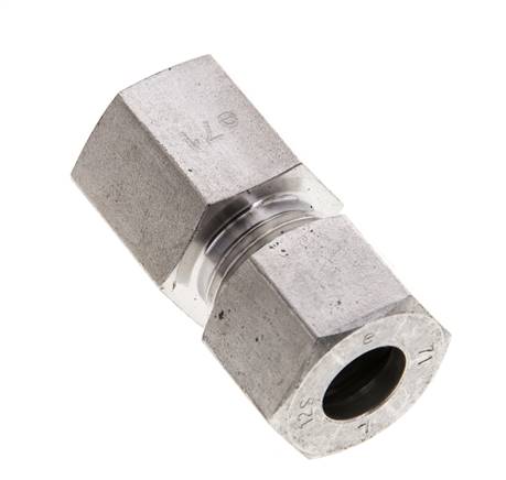 12S & M18x1.5 RVS Rechte Snijringkoppeling Binnendraad 630bar ISO 8434-1