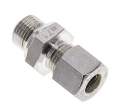 10L & M16x1.5 RVS Rechte Knelfitting Buitendraad 315bar FKM ISO 8434-1