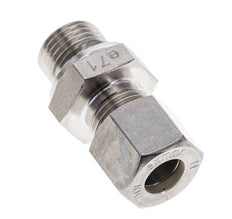 10L & M16x1.5 RVS Rechte Knelfitting Buitendraad 315bar FKM ISO 8434-1