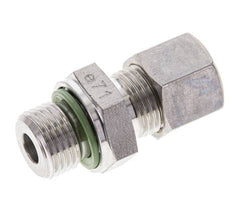10L & M16x1.5 RVS Rechte Knelfitting Buitendraad 315bar FKM ISO 8434-1