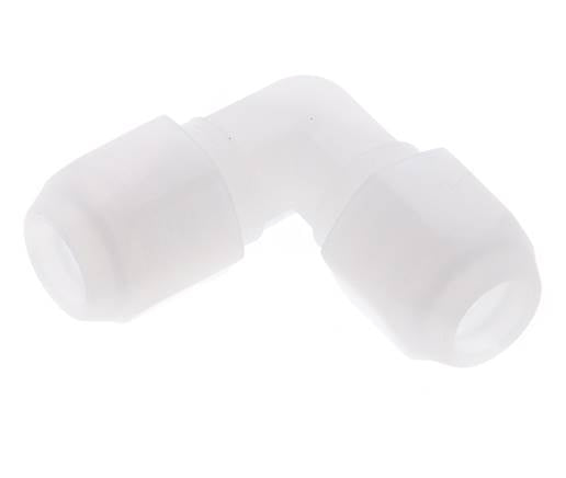 8x10 Mm PP Bocht Slang Aansluiting 10Bar/145Psi [2 Stukken]