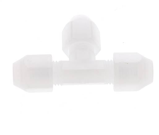 2X4 Mm PP T-Vorm Tee Slang Fitting 10Bar/145Psi [2 Stukken]