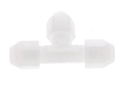 2X4 Mm PP T-Vorm Tee Slang Fitting 10Bar/145Psi [2 Stukken]