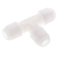 10x12 mm PVDF T-Vormige T-Stuk Slang Aansluiting 10bar/145psi