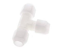 10x12 mm PVDF T-Vormige T-Stuk Slang Aansluiting 10bar/145psi