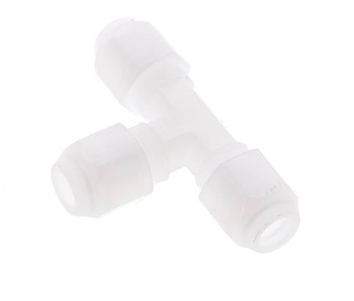 6x8 mm PP T-Vorm Tee Slang Aansluiting 10bar/145psi