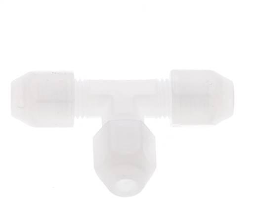 2X4 Mm PP T-Vorm Tee Slang Fitting 10Bar/145Psi [2 Stukken]