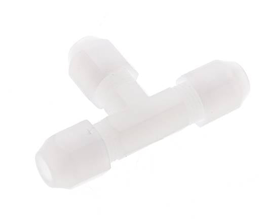 4x6 Mm PVDF T-Vorm Tee Slang Aansluiting 10Bar/145Psi