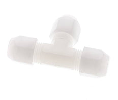 10x12 mm PVDF T-Vormige T-Stuk Slang Aansluiting 10bar/145psi