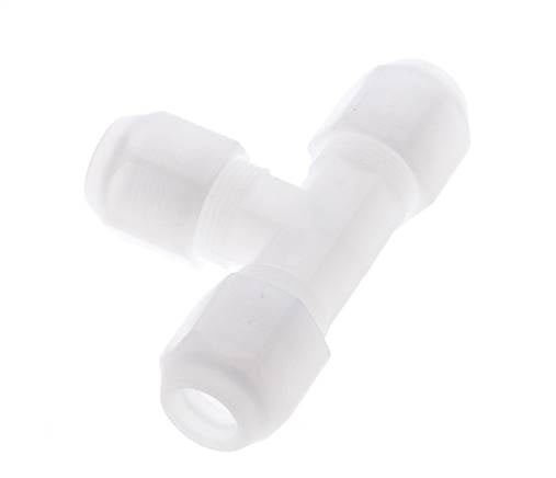 8x10 Mm PP T-Vormige T-Stuk Slang Fitting 10Bar/145Psi